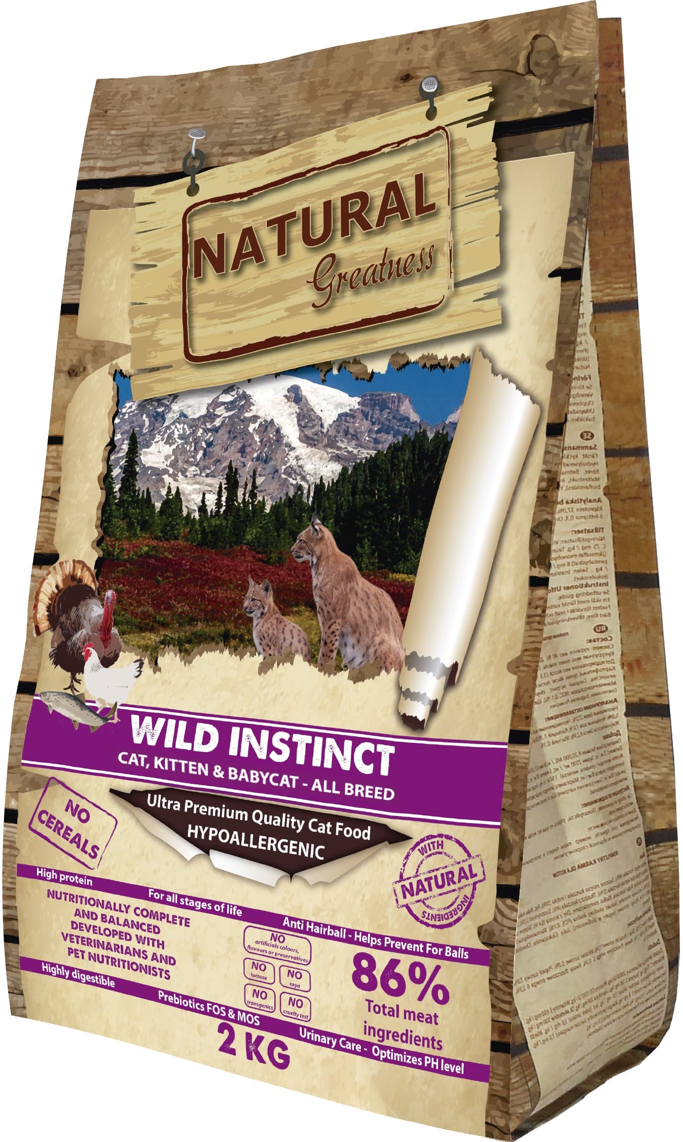 wild instinct 2kg dcha